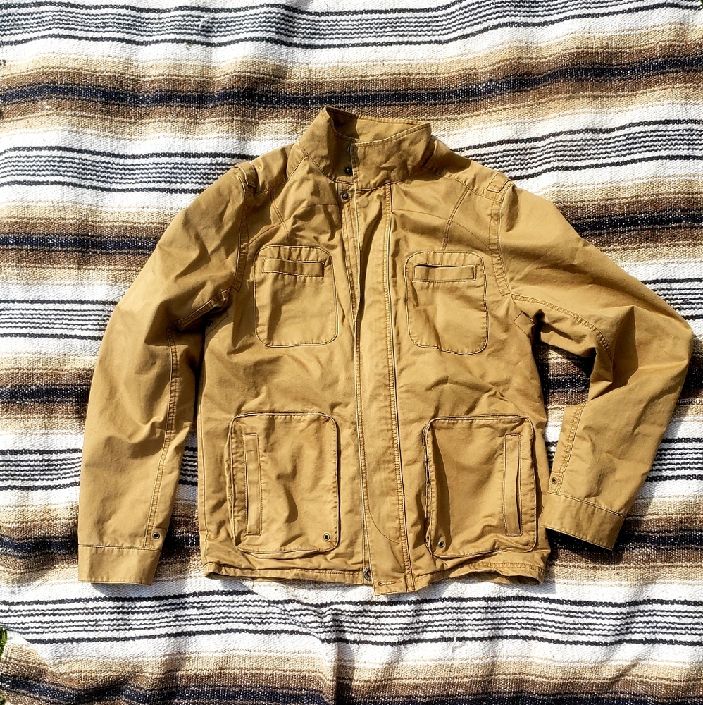Tretorn Klader Khaki Tan Jacket Size Medium